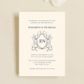 Creme digitale huwelijksuitnodiging Verenigd Konin Kaart