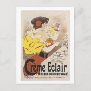 Creme Eclair Entremets Exquis Instante AD Briefkaart