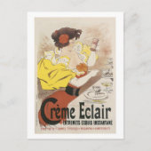 Creme Eclair Entremets Exquis Instante AD Briefkaart (Voorkant)