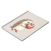 Crème Egel Hart Liefde Notitieboek (Linkerzijde)