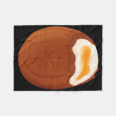 Creme Egg Chocolate Pasen Eigenzinnig Raar Grappig Fleece Deken (Voorkant (Horizontaal))