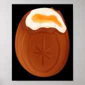 Creme Egg Chocolate Pasen Eigenzinnig Raar Grappig Poster (Voorkant)