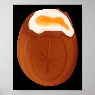 Creme Egg Chocolate Pasen Eigenzinnig Raar Grappig Poster