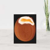 Creme Ei Chocolade Pasen Grappig Rare Eigenaardig Kaart (Voorkant)
