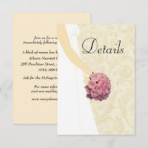 Crème Elegant Wedding Gown Wedding Details