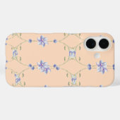 Crème elegantie telefoonhoesje Case-Mate iPhone case (Achterkant (horizontaal))