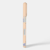 Crème elegantie telefoonhoesje Case-Mate iPhone case (Achterkant / Rechts)