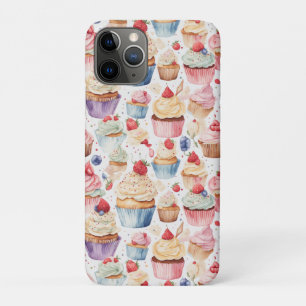 Crème en Cupcake Digitale Patronen Case-Mate iPhone Case
