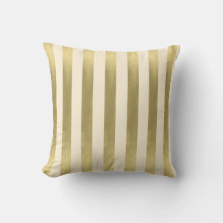 Crème en FAUX goud glitters kerst Kussen