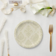 Crème En Gouden Bloemen Bruiloft