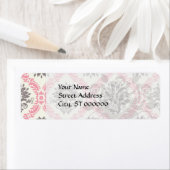 crème en grijze bruine dampblaasjes etiket (Insitu)