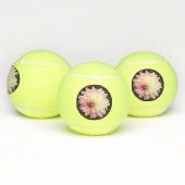 Crème en roze bloem tennisballen (Multi)