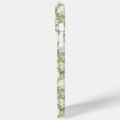 Crème en saliegroene botanische madeliefjesbloemen Case-Mate iPhone case (Achterkant / Links)
