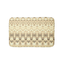 Crème en wit met bruin