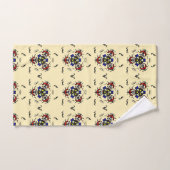 "Crème Etnisch Zen" Bad Handdoek (Handdoek)