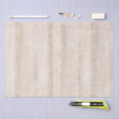 Crème Faux Hout Bruiloft Tissuepapier (Craft)