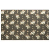  Crème Floral Patroon Stof (Yard (91,4 cm))