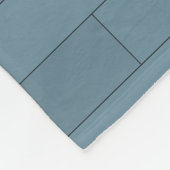 Crème Franse Bulldog, Blauwe baksteen Fleece Deken (Hoek)