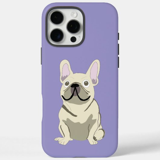 Crème Franse Bulldog, Case-Mate iPhone Case (Achterkant)