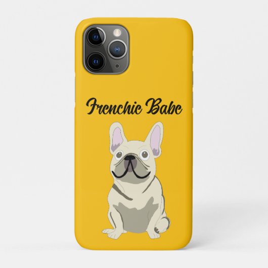 Crème Franse Bulldog, Franse Bulldog Baby Case-Mate iPhone Case (Achterkant)