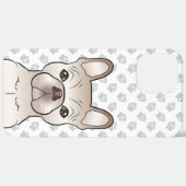 Crème Franse Bulldog / Franse kop en poten Case-Mate iPhone Case (Achterkant (horizontaal))