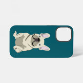 Crème Franse Bulldog, iPhone Hoesje (Achterkant horizontaal)