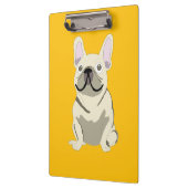 Crème Franse Bulldog, Klembord (Links)
