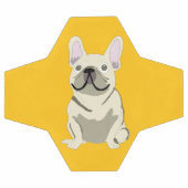 Crème Franse Bulldog Voetbal (Enkel)