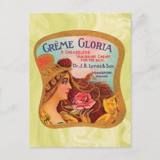  Creme Gloria Vanishing Skin Creme Briefkaart