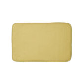 Crème Goud Effen Kleur Badmat (Voorkant)