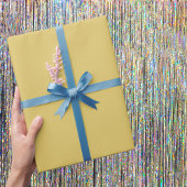 Crème Goud Effen Kleur Cadeaupapier