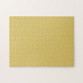 Crème Goud Effen Kleur Legpuzzel (Horizontaal)