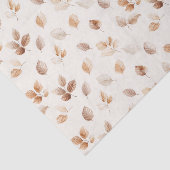 Crème Goud Herfstbladeren Tissuepapier (Detail)