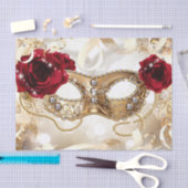 Crème Goud Maskerade Bal Verjaardagsfeestje Tissuepapier (Craft)