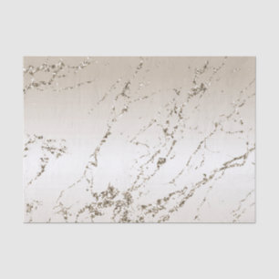 Crème Gouden Glanzende Marmer Glitter Bruiloft Fee Tissuepapier
