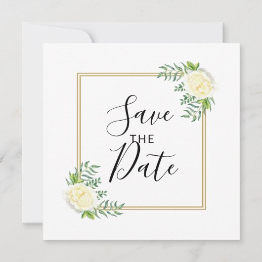 crème goudfloral save the date bruiloft nodig (Achterkant)