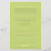 Crème groene tulphartretinformatie (Achterkant)