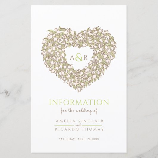 Crème groene tulphartretinformatie (Voorkant)