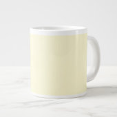 Crème Grote Koffiekop (Voorkant rechts)