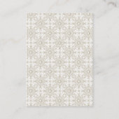 Crème Italiaans Tegel Lemons Weddenschap Informatiekaartje (Achterkant)