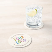 Crème Ivoor Ecru Papier Onderzetters Aangepaste Lo (Insitu)