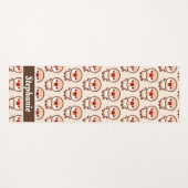 Crème Java mus Yogamat (Voorkant (horizontaal))