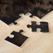 Crème Kitten Met Mooie Blauwe Ogen Legpuzzel (Zijkant)