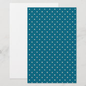 Crème kleur- en blauw-dop-witboek (Voorkant / Achterkant)