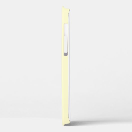 Crème kleur Iphone 12 hoesje (Achterkant / Links)