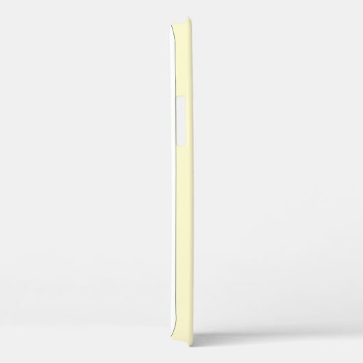 Crème kleur Iphone 12 hoesje (Achterkant / Rechts)