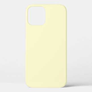 Crème kleur Iphone 12 hoesje