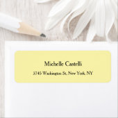 Crème Kleur Professioneel Uniek Klassiek Etiket (Insitu)