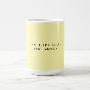 Crème Kleur Unieke Originele Klassieke Professiona Koffiemok