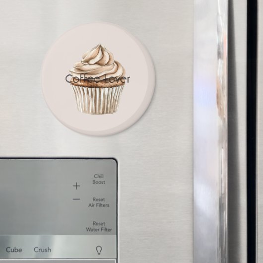 Crème Koffie Muffin Magneet (Insitu (Koelkast))